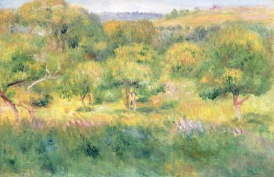 Am Rand eines Waldes in der Bretagne, 1893 von Pierre Auguste Renoir